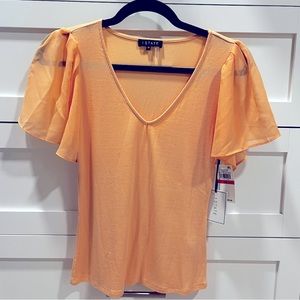 1. State coral v-neck NWT